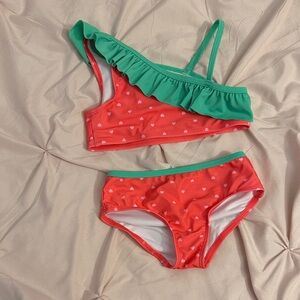 Strawberry Ruffle Bikini
